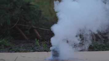 Extreme Science: Mixing Lithium Aluminum Hydride With Vodka Creates A Fireball Reaction
