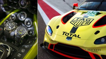 TAG Heuer And Aston Martin Teamed Up To Create Two Magnificent New Racing-Inspired Watches