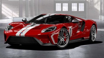 When John Hennessey Takes Delivery Of A 2018 Ford GT Heritage Edition Supercar It’s An Event