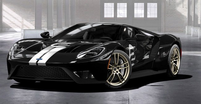2018 Ford GT Heritage Edition Shadow Black