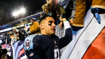Good Guy Marcus Mariota Did Not Leave A Special Olympics Event Until Every Single Kid Caught A Pass From Him