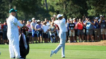 Tiger Woods Has A Mini-Course In His Backyard Designed To Mimic Augusta National Tournament Conditions