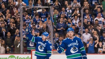 A Vancouver Canucks Fan Won The Largest 50/50 Raffle Jackpot In North American History Last Night