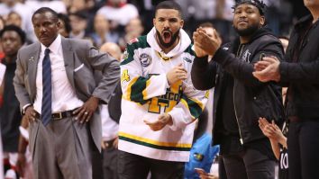 Kelly Oubre Jr. Reacts To Being Called A ‘Bum’ By Drake During Game 2 Of Raptors-Wizards Series