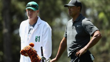 Tiger Wood’s Caddie Shares Funny Story About How Tiger Stiffed Him During Their First Dinner Together