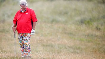 John Daly, A God Amongst Men, Makes Hole-In-One In Charity Event While Barefoot