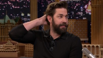 John Krasinski Remembers The Time A Cabbie Threw A Bagel At His Head For Being A Red Sox Fan In NYC