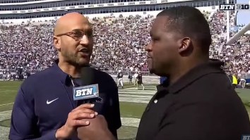 Keegan-Michael Key Leads Penn State Onto The Field While Pretending To Be James Franklin