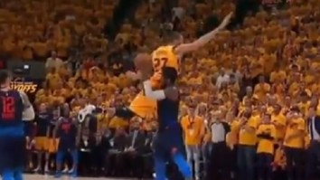 Refs Screw OKC Thunder With Missed Foul Call Againt Jazz On Paul George, Russell Westbrook Tries To Fight Jazz Fans