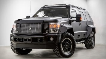 Rhino GX Maximum-Duty SUV Is A Monster Luxury Truck With A 40-Inch TV That Can Go Anywhere