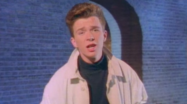 I'll Venmo You $20 If Rick Astley Singing 'Never Gonna Give You Up ...
