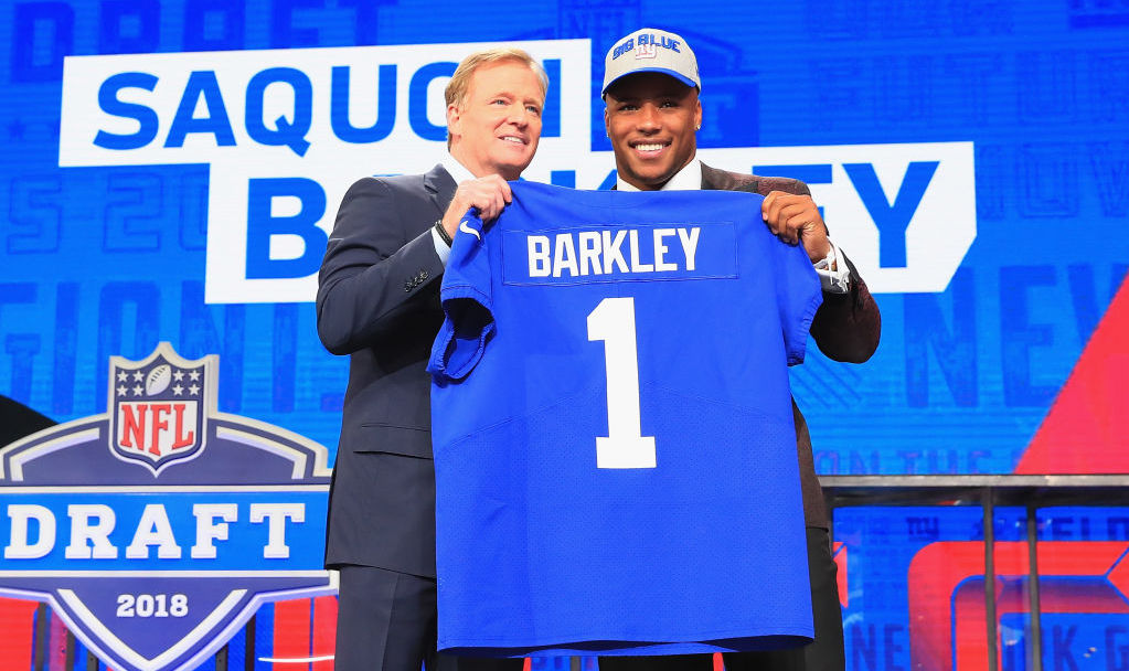 Saquon Barkley's dad will wear Jets jersey, root for both teams