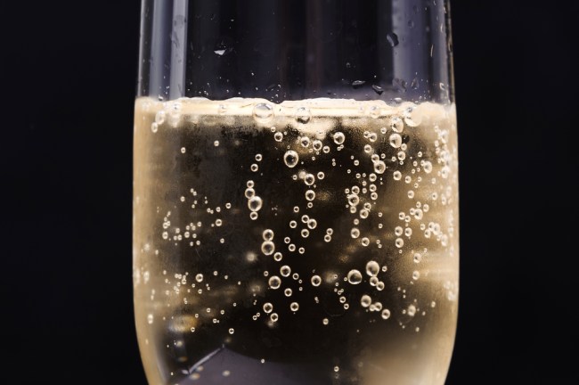 champagne close up