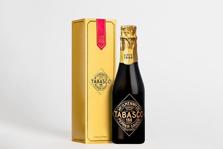 Tabasco Celebrates 150th Anniversary With Champagne Bottles Of Special