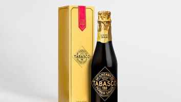 Tabasco Celebrates 150th Anniversary With Champagne Bottles Of Special Edition Diamond Reserve Sauce