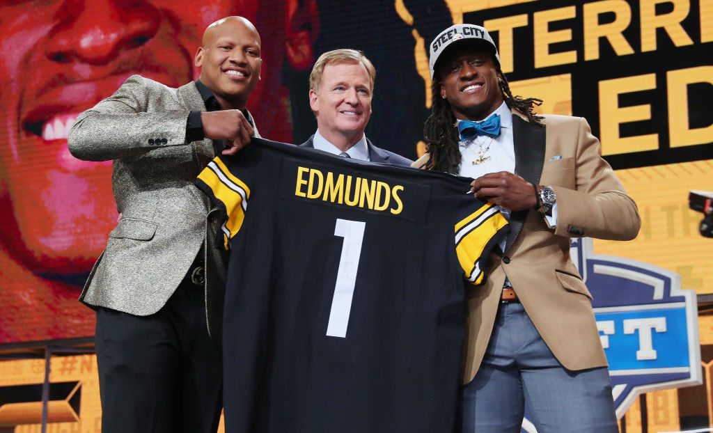 Terrell Edmunds Was In The Bathroom At The NFL Draft When He Was ...