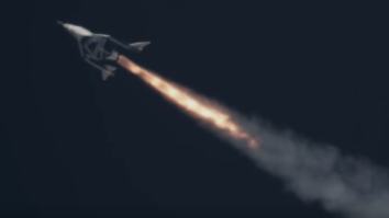 Watch Virgin Galactic’s New SpaceshipTwo Soar 16 Miles In The Sky With Mach 1.87 Speed