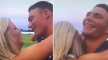 Golfer Aaron Wise Tries To Kiss Girl After Winning Tournament, Appears To Get Brutally Put In The Friend Zone On Live TV