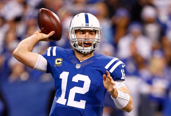 Look: Andrew Luck looks totally different in rare public appearance