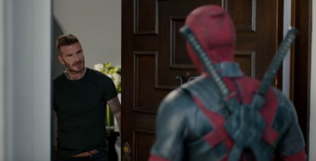 Deadpool Apologize David Beckham Joke Movie