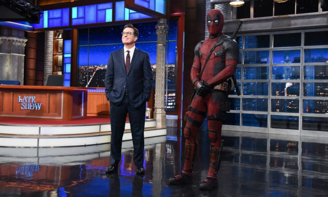 Deadpool Stephen Colbert Monologue Late Show