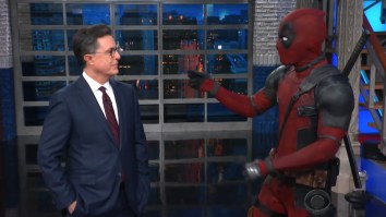 Deadpool Crashed Stephen Colbert’s Monologue And Hard To Believe, But It Was Very Funny