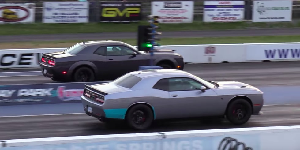 Dodge Demon Vs. Hellcat Drag Race Shows The Difference Between Fast And ...