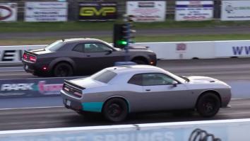 Dodge Demon Vs. Hellcat Drag Race Shows The Difference Between Fast And Really, Really Fast