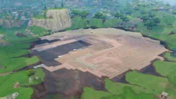 ‘Fortnite’ Gamers Fill In The Entire Dusty Divot Crater In Amazing Feat Of Human Ingenuity
