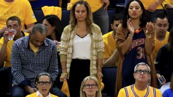 Rude Rockets Fan Gets In Ayesha Curry’s Face And Talks Trash To Her After Game