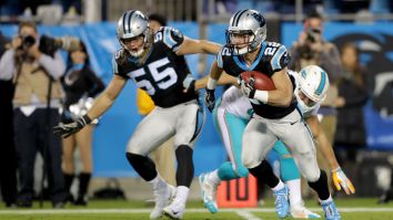 Panthers RB Christian McCaffrey Looks Insanely Jacked In Offseason Workout Picture
