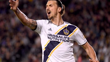 Zlatan Ibrahimovic Ejected After Slapping Opponent In The Face And Then Playing Victim