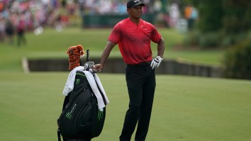 Tiger Woods Teams Up With A Trick Shot Artist For An Amazing Shot