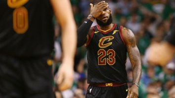 Skip Bayless Rips LeBron James For Drinking Water During Game 5 Loss In His Latest Troll Job