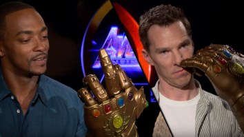 ‘Avengers: Infinity War’ Stars Turn Into Complete Children When Given Thanos’ Infinity Gauntlet