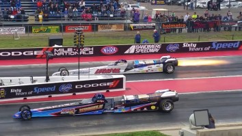 These Dragsters With Turbine-Powered Engines Are Jaw-Droppingly Fast Off The Line