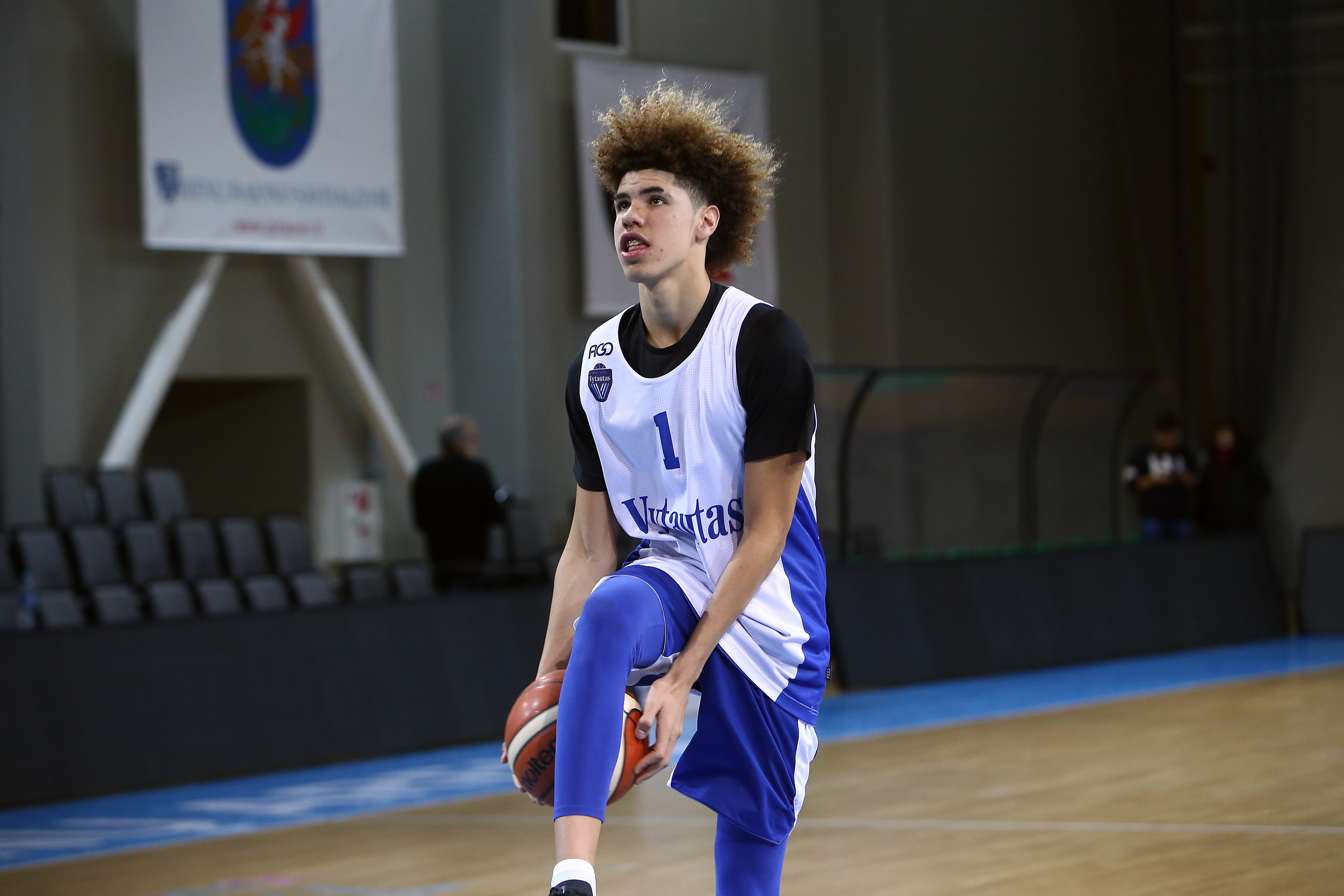 LaMelo Ball #1 Lithuania Vytautas Basketball Jersey