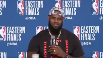 LeBron James Is Flattered By Reporter Who Called Him A ‘Clutch Player For His Entire Career’ During Question At Press Conference
