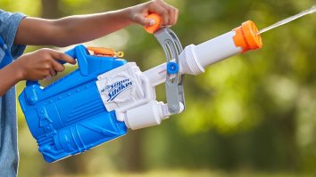 NERF Now Makes Water Guns And This ‘Soakzooka’ Might Blast A Person’s Face Off
