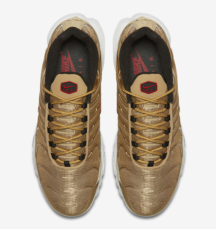 air max plus metallic gold 2018