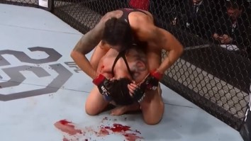 Raquel Pennington’s Corner Refuses To Let Her To Quit Fight After She Tells Them She’s ‘Done’, Amanda Nunes Proceeds To Beat Her Down Into A Bloody Pulp