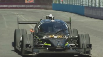 Man Versus Machine: Pro Driver Races Against Driverless Autonomous Race Car