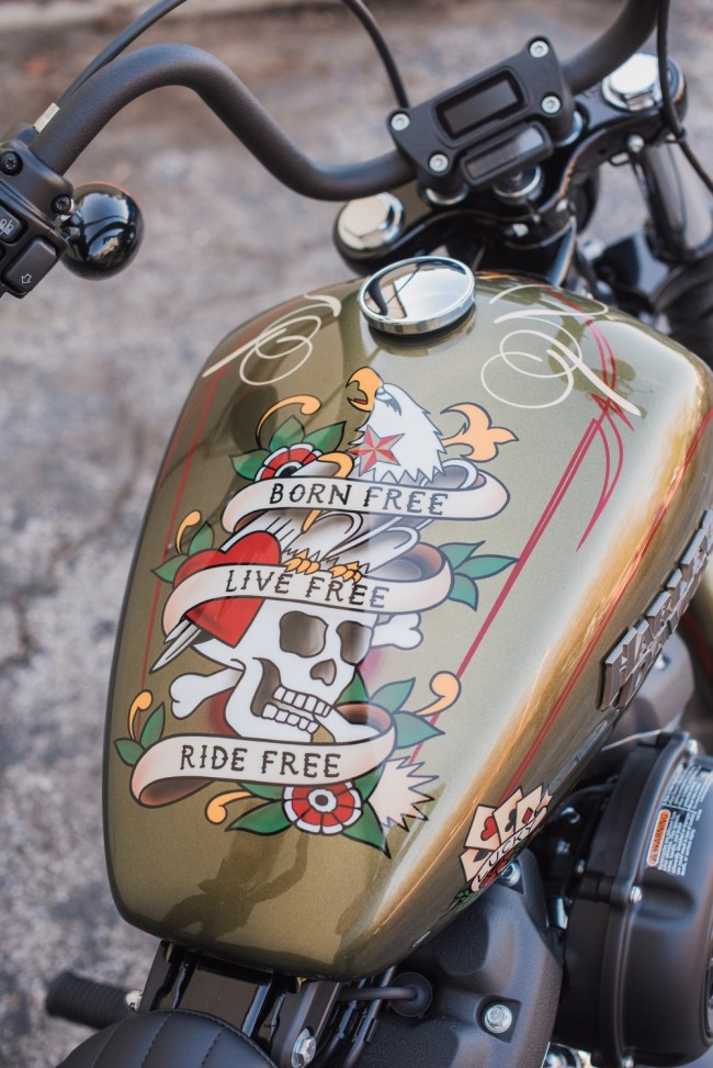 Sailor Jerry Harley-Davidson Custom Motorcycles
