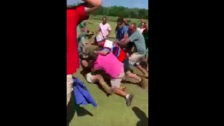 I Can’t Stop Laughing At This Redneck Fight At A Cornhole Tournament