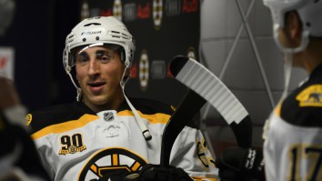Montreal Canadiens Throw Shade At Brad Marchand For Licking Players, He Licks Back With Savage Tweet
