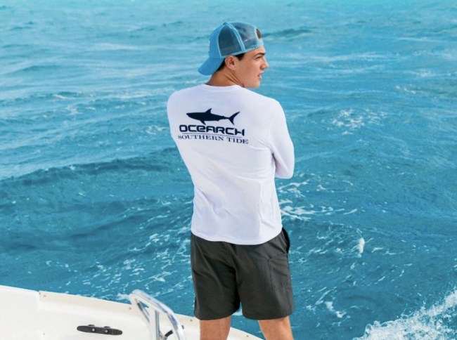 Southern Tide x OCEARCH Repreve Recycled Fishing Net Plastic Apparel