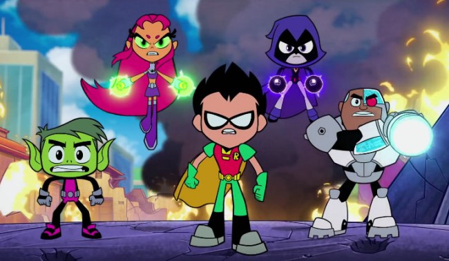 Teen Titans GO Movies Trailer Posters