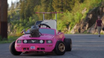 Someone Created The World’s Fastest Barbie Car Using A 240cc Engine And It Looks Unbelievably Fun