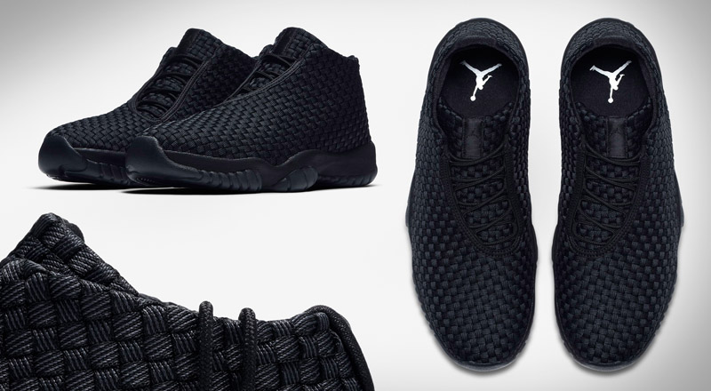 jordan future triple black gs