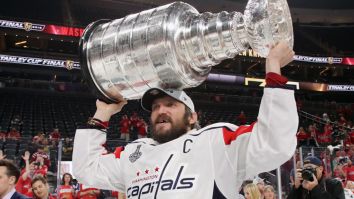 Alexander Ovechkin Would Love This Stanley Cup Made Out Of Natty Light Cans